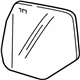 GM 23149394 Mirror Glass, Rear Driver Side