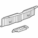 GM 23306450 Rear Panel Trim, Black