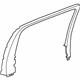 GM 52020392 Upper Trim, Rear Driver Side