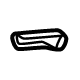 GM 84701562 Recline Handle, Black, Rear