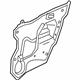 GM 25723826 Water Deflector, Inner Passenger Side