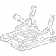 GM 12530422 Seat Adjuster, Black