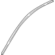 GM 23204995 Reveal Molding, Front Upper Driver Side