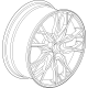 GM 84608037 Wheel