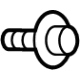 GM 11547669 Lift Cylinder Ball Stud, Rear