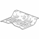 GM 84582314 Rear Floor Pan