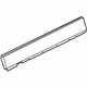 GM 22884396 Upper Molding, Front Passenger Side