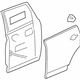 GM 20890799 Door Shell, Rear Passenger Side
