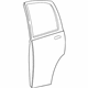 GM 91174861 Door Shell