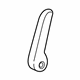 GM 84144445 Armrest, Gray, Passenger Side