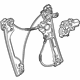 GM 39138553 Window Regulator, Front Driver Side