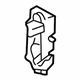 GM 15066133 Lock, Front Passenger Side