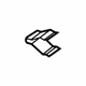 GM 23303697 Hinge Pillar Reinforcement Bracket, Outer Driver Side