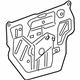 GM 84374114 Water Deflector, Rear Driver Side