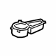 GM 23101614 Cup Holder, Black, Driver Side