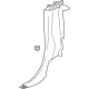 GM 84640160 Lock Pillar Trim, Black, Driver Side