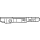 GM 84477895 Center Bracket, Driver Side