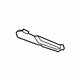GM 84847965 Rail Cover, Black, Front Passenger Side