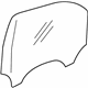 GM 22714357 Door Glass, Front Passenger Side