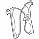 GM 22714331 Window Regulator, Front Passenger Side
