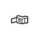 GM 22904457 Lock Pillar Reinforcement Plate, Rear Lower