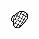 GM 22875183 Speaker Grille, Titanium, Driver Side