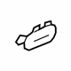 GM 22918585 Upper Center Pillar Trim Cap, Titanium, Driver Side