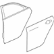 GM 23412560 Door Shell, Rear Passenger Side