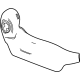 GM 42747673 Outer Finish Panel, Front Passenger Side
