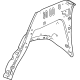 GM 60004907 Outer Wheelhouse, Rear Inner Driver Side