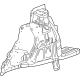GM 60006315 Inner Wheelhouse, Rear Driver Side