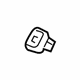 GM 23456331 Release Switch, Driver Side