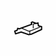 GM 22863129 Hinge Pillar Reinforcement Baffle, Front Passenger Side