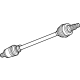 GM 84265826 Axle Assembly, Rear Driver Side