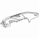 GM 23387942 Upper Pad, Titanium