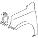 GM 84384210 Fender, Front Driver Side