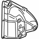 GM 23383087 Mirror Assembly Gasket, Rear Driver Side