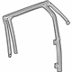 GM 84896098 Run Weatherstrip, Rear Driver Side