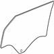 GM 42441141 Door Glass, Rear Passenger Side