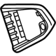 GM 42609440 Switch Cover, Black, Passenger Side