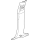 GM 85595041 Center Pillar Trim, Jet Black, Passenger Side