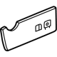 GM 84964789 Access Panel, Jet Black, Front Passenger Side