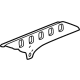 GM 84838093 Rear Sill Plate, Jet Black, Driver Side