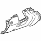 GM 84487345 Knee Bolster, Black, Driver Side