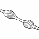 GM 22796413 Axle Assembly, Front Driver Side