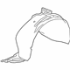 GM 84730493 Fender Liner, Front Inner Passenger Side