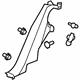 GM 25946441 Lock Pillar Trim, Passenger Side