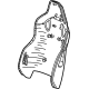 GM 84701947 Seat Back Panel, Piano Black, Driver Side