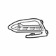 GM 23448634 Fog Lamp Bezel, Driver Side