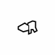 GM 15076278 Rear Sill Plate Rear Bracket
